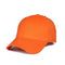 Özel Nakış Tasarımlı 6 Parçalı Turuncu Şapka